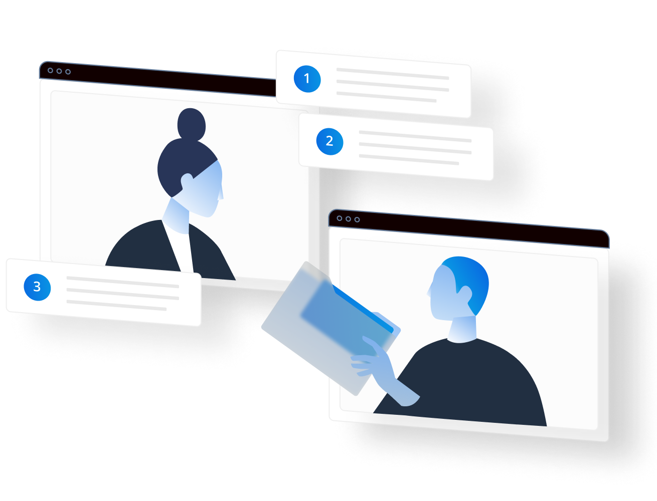 Legal hub of documents and information for customers.