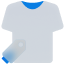 Illustration of a plain white T-shirt with a blank price tag attached to the bottom left corner, serving as a canvas for fashion inspiration.